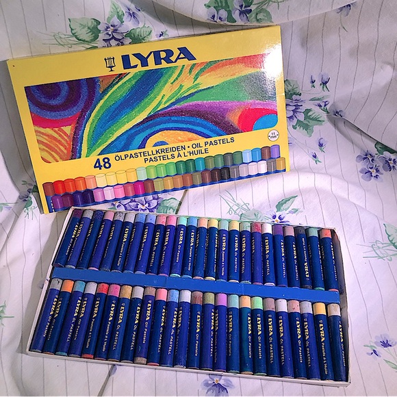 Vintage Mint Condition Lyra German Oil Pastels - Picture 2 of 4